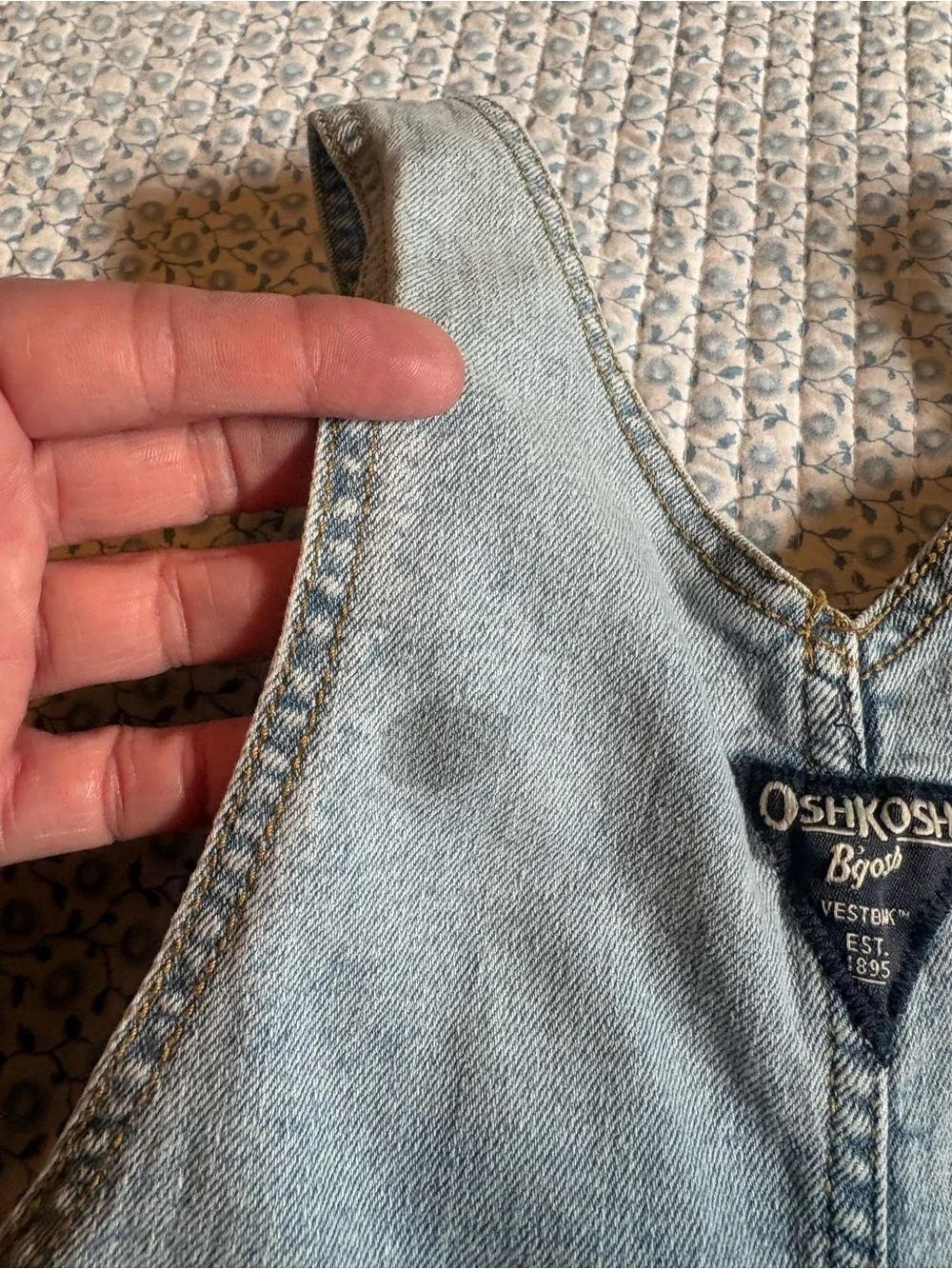 OshKosh B'gosh Light Denim Toddler Overalls